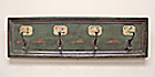 dark green 4 hooks